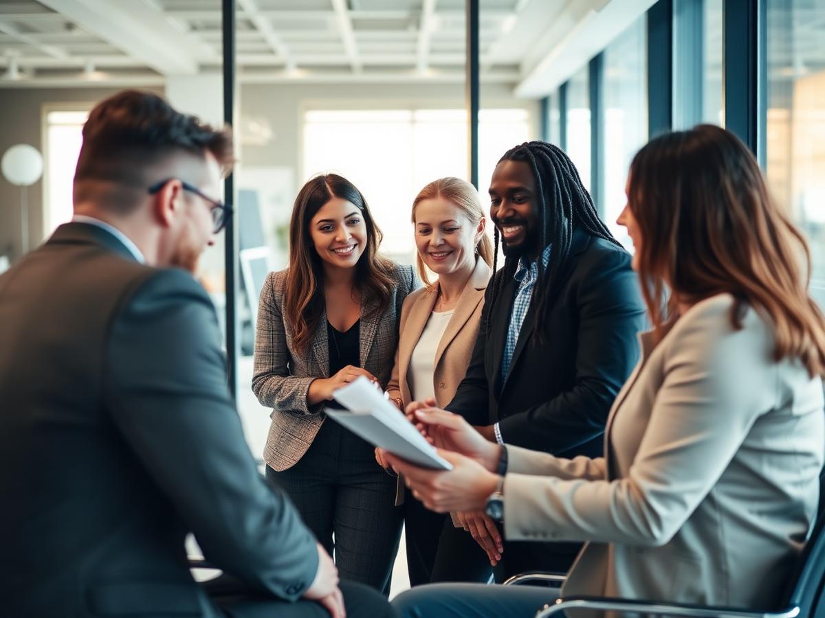 Jaylin and Company team collaborating with corporate clients